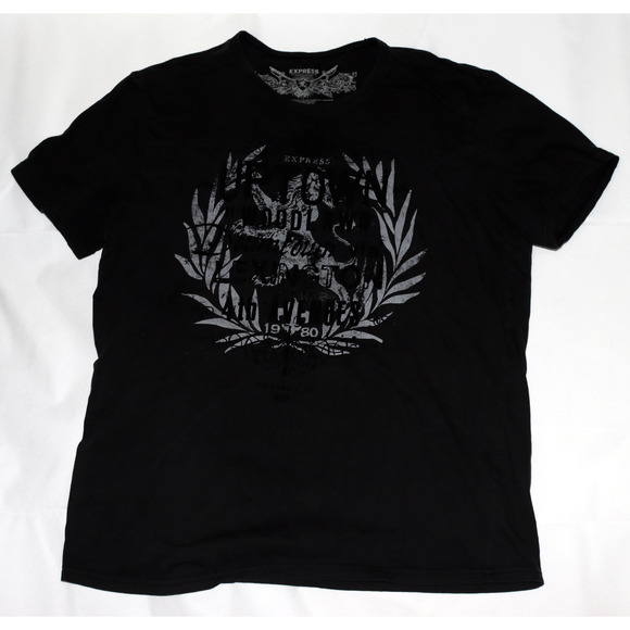 Express Other - Express Men's Graphic Short Sleeve Crew Neck T-Shirt Size 2XL